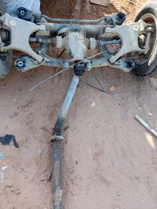 Eje trasero BMW X5 con cardán