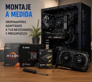 Reparación y montaje de ordenadores  PC y portátil
