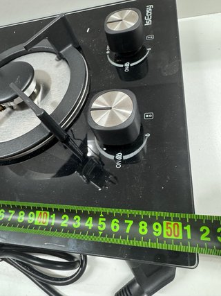 Estufa de Gas Empotrable 2 Fuegos
