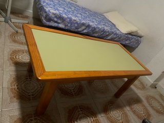REGALO Mesa auxiliar vintage madera