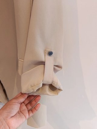 Chaqueta Beige Mujer
