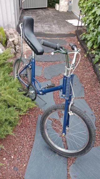 Bicicleta Vintage G.A.C. Azul
