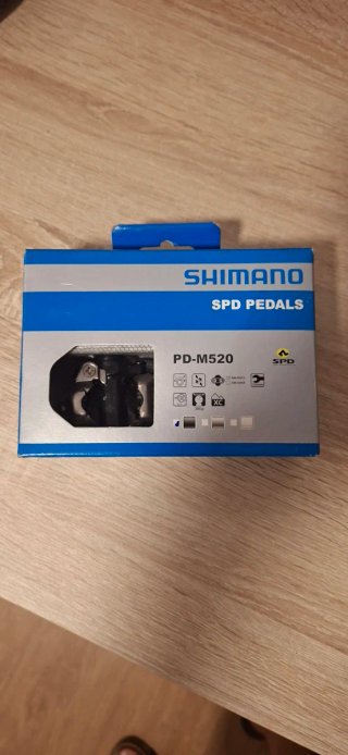 Pedales SPD Shimano PD-M520
