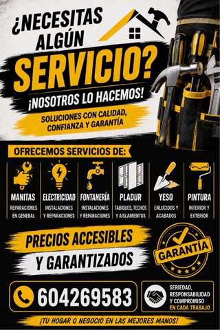 Servicios de fontaneria, manitas, electicidad