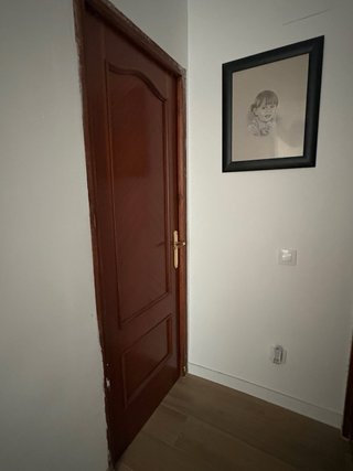 Puerta de madera interior