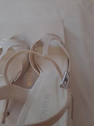 Zapatos de Novia Menbur Talla 38