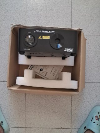 Proyector Láser Dune Full Moon Star DMX