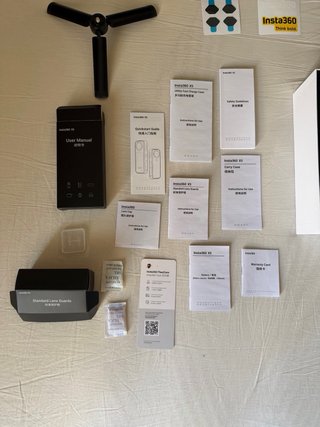Insta360 X5 8K 360º Essentials Bundle + accesorios