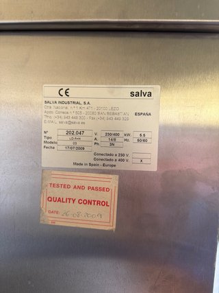 Horno de luz Salva