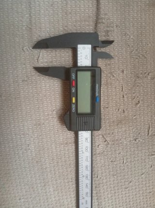 Calibrador Digital Electrónico mm/inch