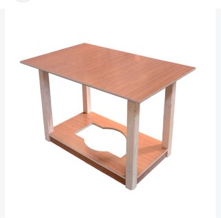 Mesa camilla de madera 50€ cristal incluido
