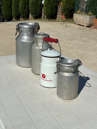 Bidoni latte da collezione, varie misure