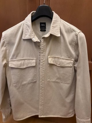 Cazadora Zara Hombre Talla M Beige