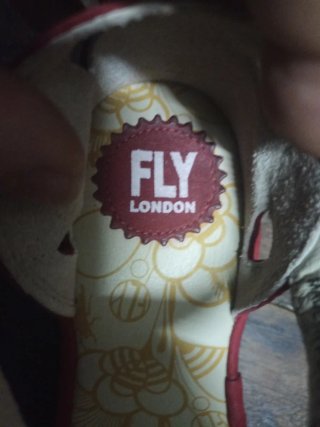 Zapatos Fly London Mujer Talla 39 Rojos