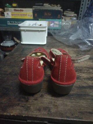 Zapatos Fly London Mujer Talla 39 Rojos