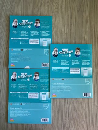 Be Curious Level 6 COMPLETO (3 libros)
