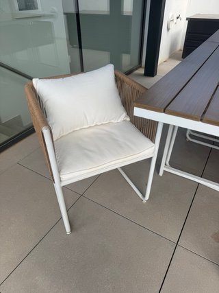 Mesa de exterior Swann para 8 personas