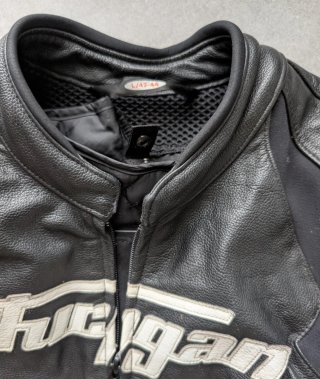 Mono de cuero Furygan negro