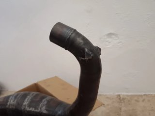 Tubo de escape competición Derbi AM6
