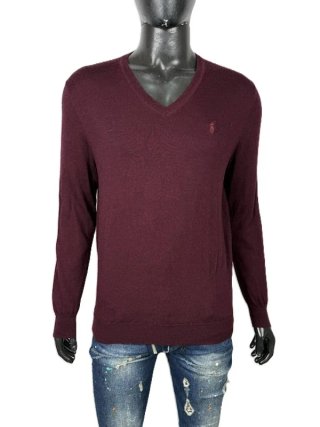 Polo Ralph Lauren Maglione Uomo Taglia L Slim Lana