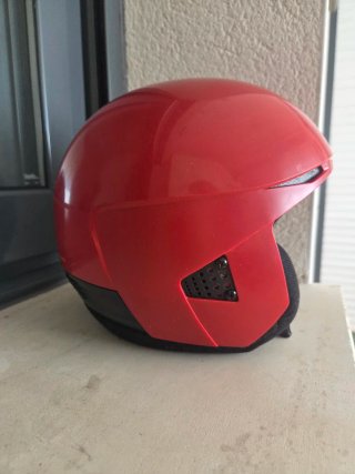 Casco de esquí infantil Wed'ze rojo