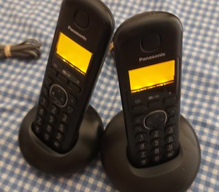 Pareja Teléfonos Inalámbricos Panasonic