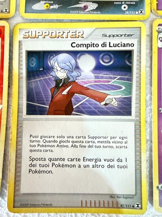 Lotto 6 carte Pokemon