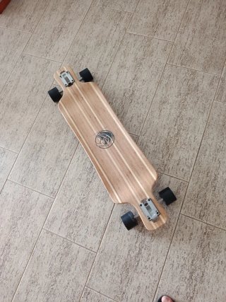 Longboard White Wave
