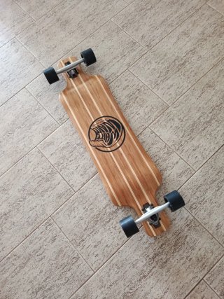Longboard White Wave