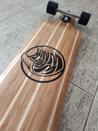 Longboard White Wave