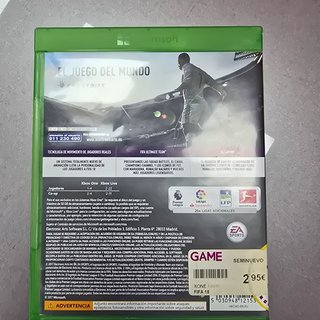 Videojuego Xbox One fifa 18