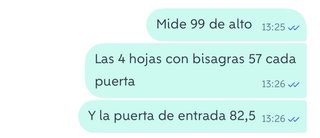 Puerta garaje y entrada