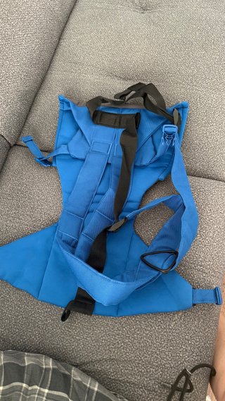 Mochila Portabebés Chicco Gris y Azul
