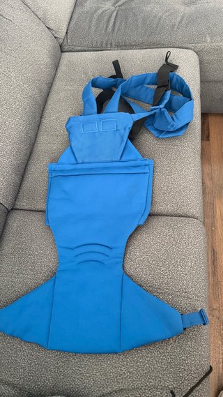 Mochila Portabebés Chicco Gris y Azul