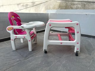 Trona para bebé con ruedas