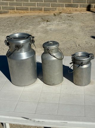 Bidoni latte antichi rari da collezione