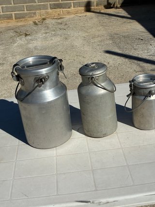Bidoni latte antichi rari da collezione