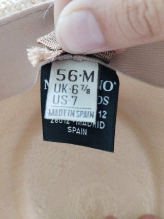 Sombrero Panamá estilo americano sin estrenar