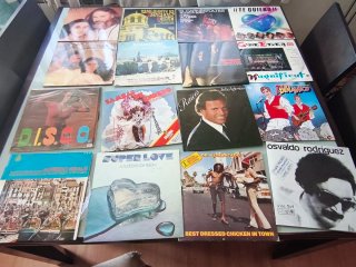Colección Discos de Vinilo (Mecano, Battiato, etc.