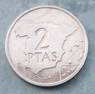 2 Pesetas Juan Carlos I 1982-84 S/C