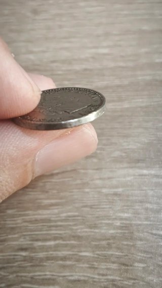 Moneda 20 céntimos Suiza 1884