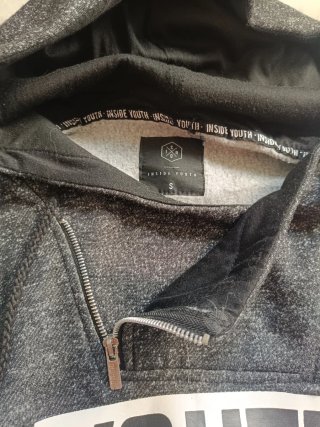 Sudadera Inside gris talla S
