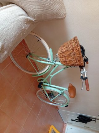 Bicicleta estilo vintage italiana