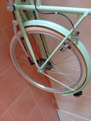 Bicicleta estilo vintage italiana