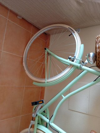 Bicicleta estilo vintage italiana