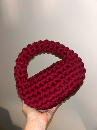 Borsa Hobo Bordeaux