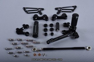 Estriberas retrasadas DUCATI SBK 749 999 2003 2006