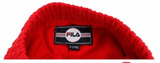 Conjunto deportivo Fila niño rojo y blanco
