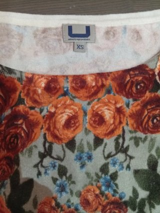 Vestido Adolfo Domínguez Estampado Flores