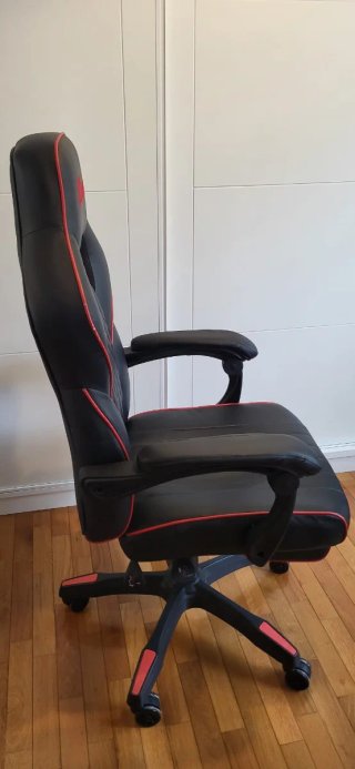 Sillón Gamer ACT GAMING Negro y Rojo
